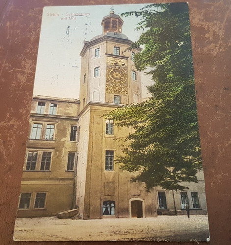 Stettin schlossturm mit - -,