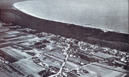 Zempin luftbild 1931 - luftbild, (pommern)