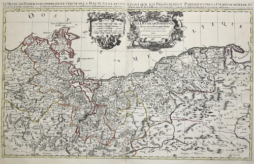 Pommern original kupferstich - pommern,
