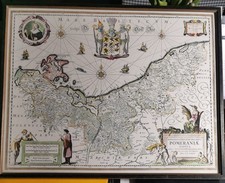 Antike Landkarte Herzogtum