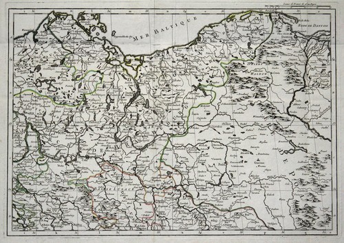 Pommern original kupferstich - pommern,