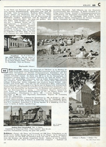 Sorenbohm rügenwalde schlawe - rügenwalde,