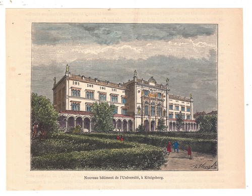 Universität königsberg - universität, /