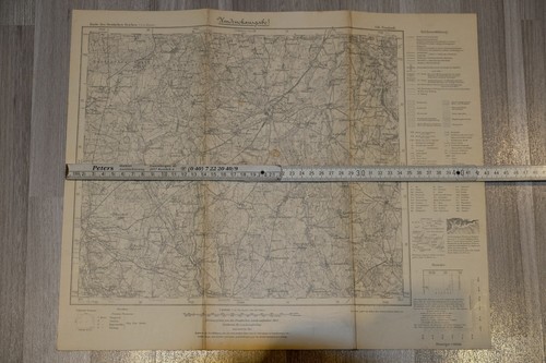 Historische karte pommern - historische,