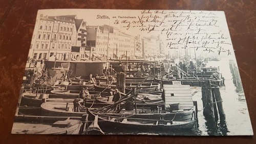 Stettin am fischbollwerk - -,