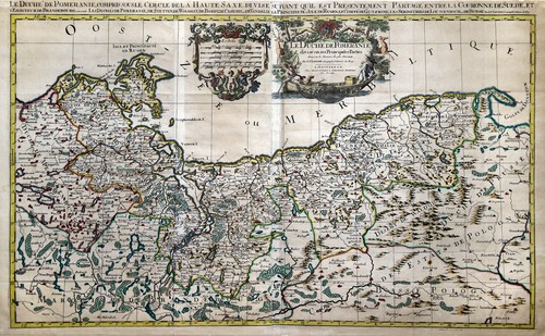 Pommern original kupferstich - pommern,